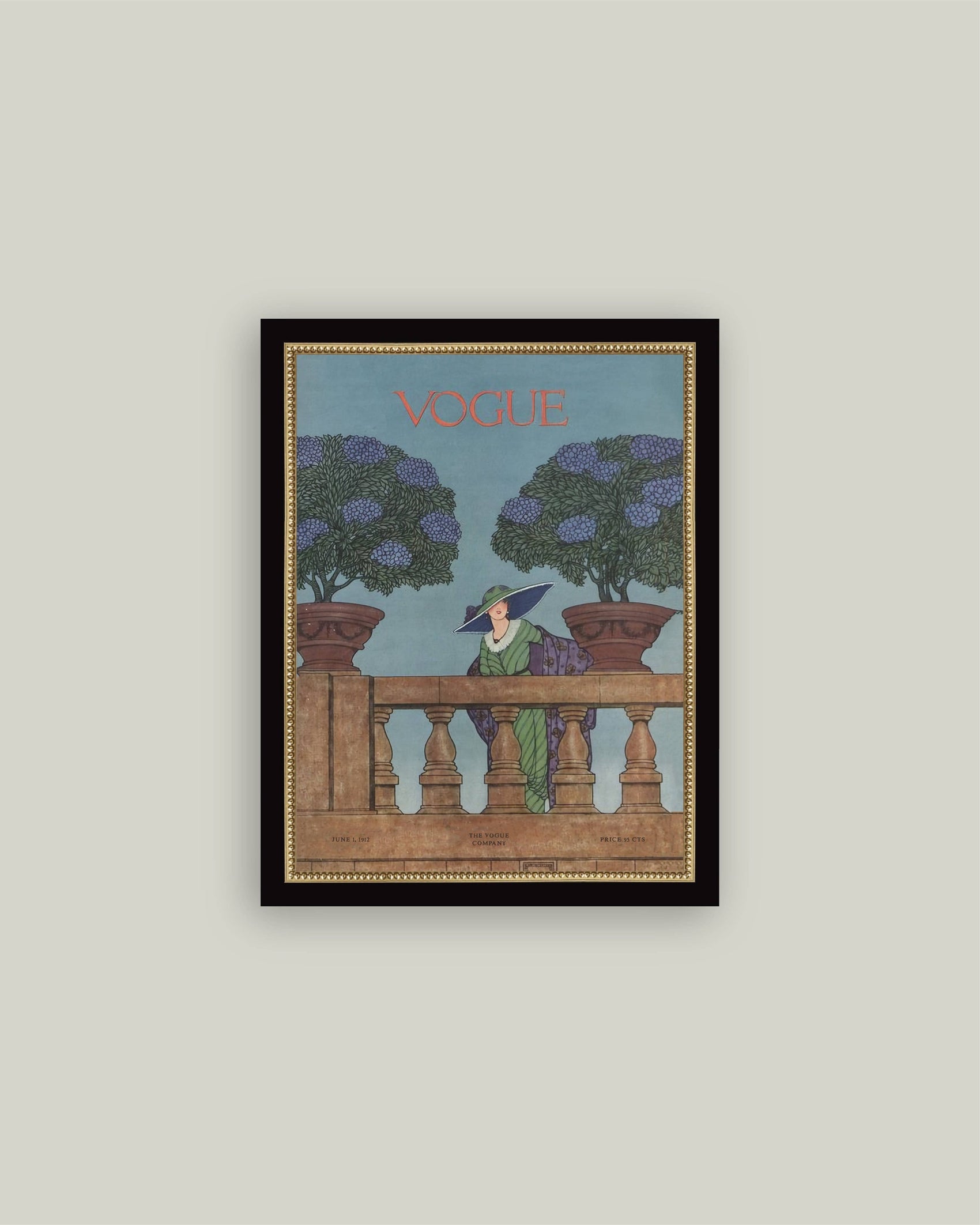 Vintage Vogue Blue