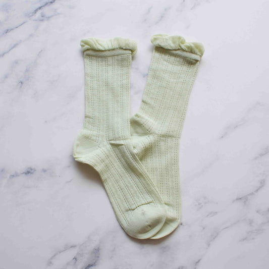 Women's Moment See Through Lace Socks