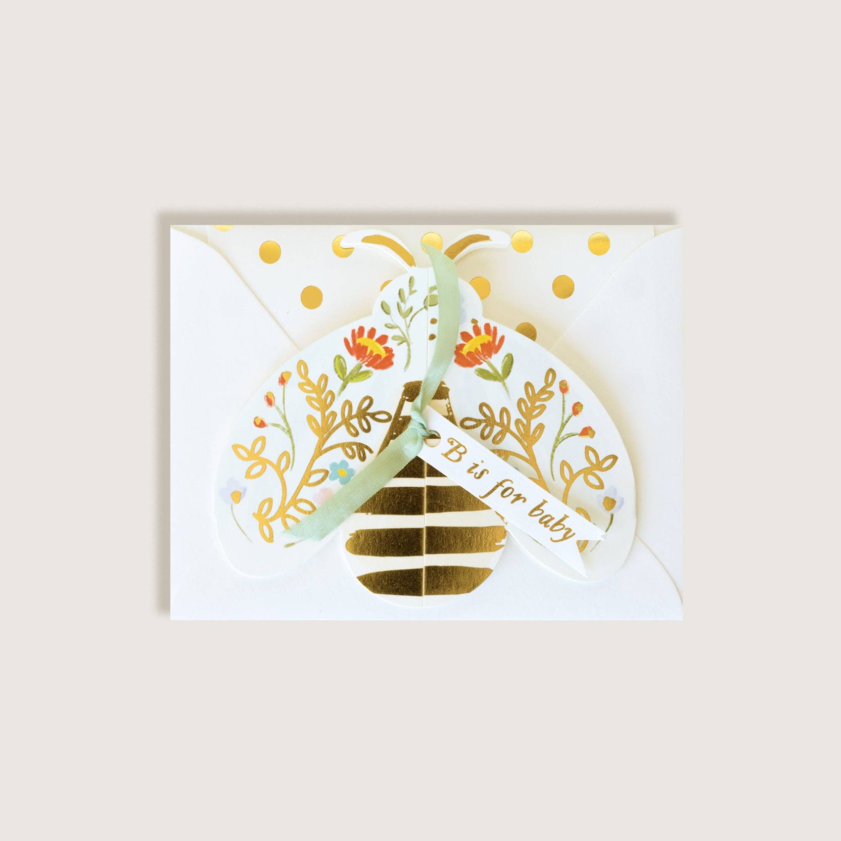 B is for Baby Die Cut Card
