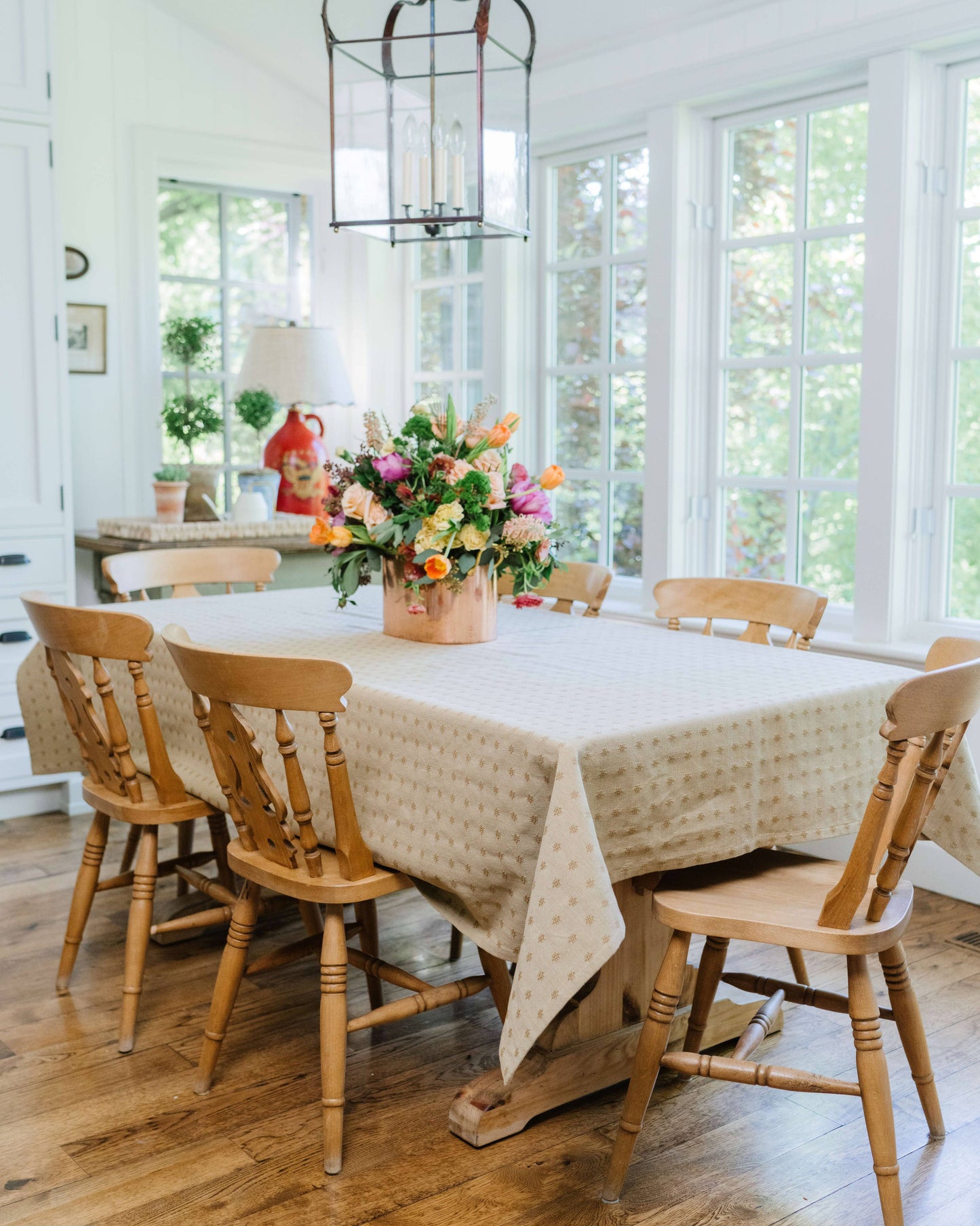 Umber Dobby Tablecloth