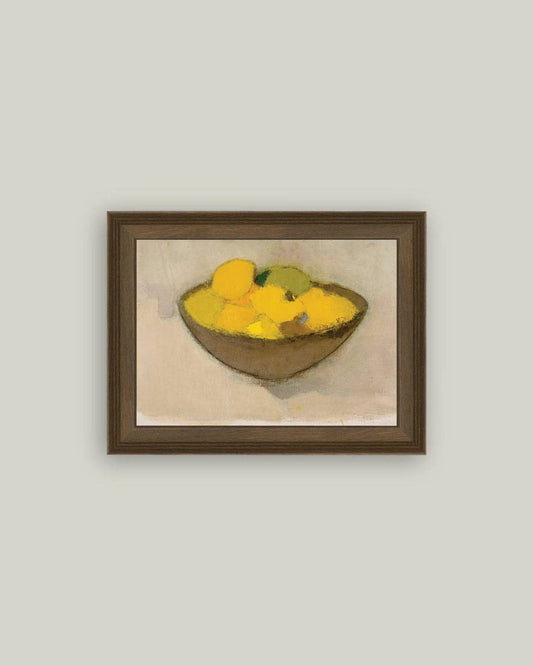 Lemons in a Bowl: 7x5