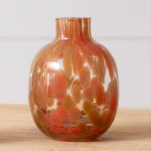Mini Speckled Color Glass Vases - 3 Styles