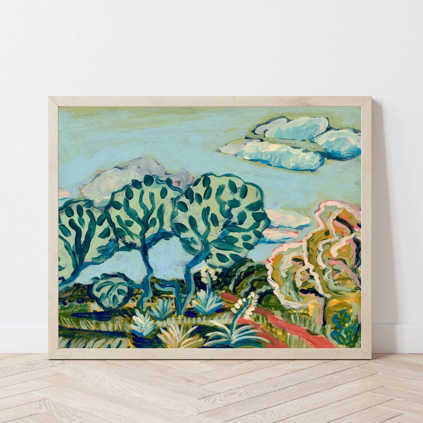 Wild Country Texas Ranch Print