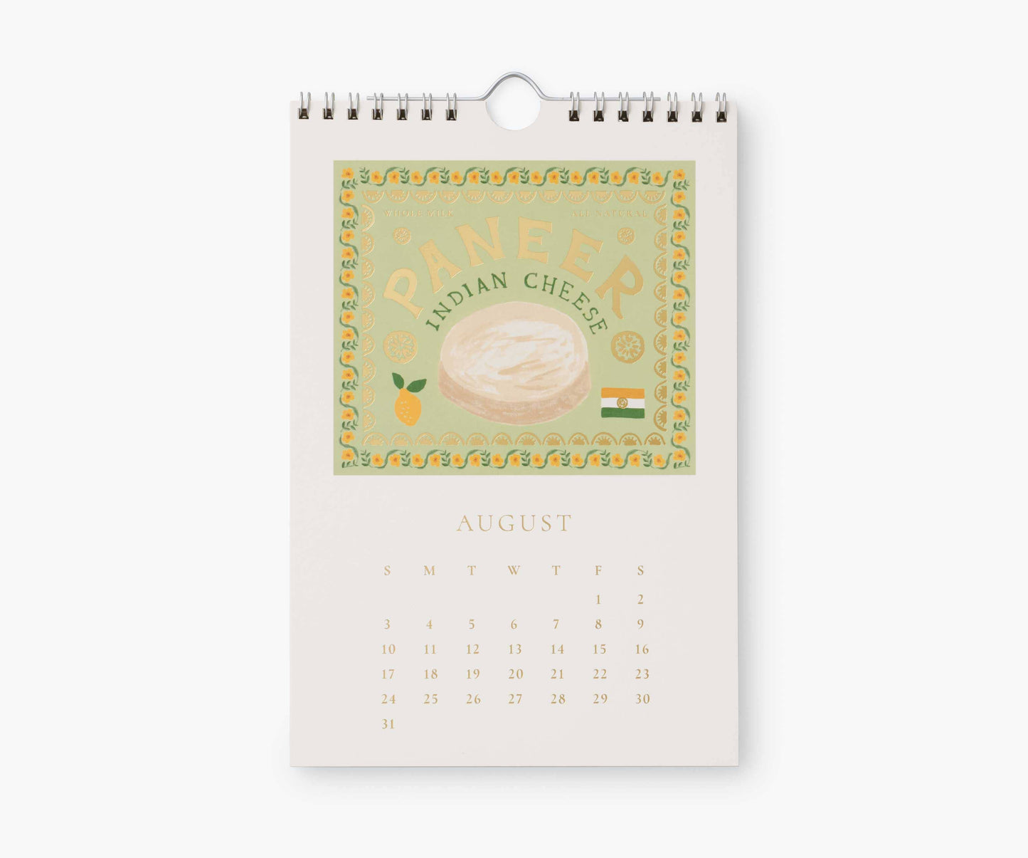 2025 Cheese Kitchen Calendar