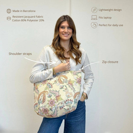 Zippered Bag in Color - Large