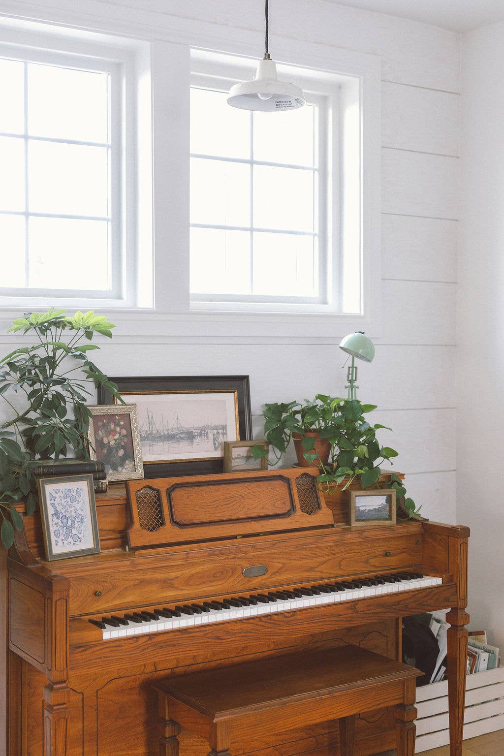 The Barges Framed Antique Art