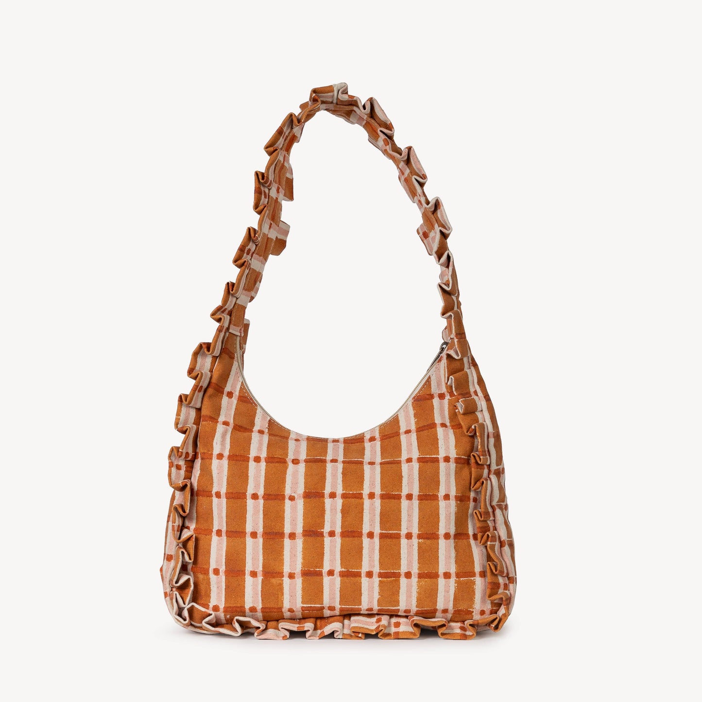 Momo Shoulder Bag - Ember Plaid