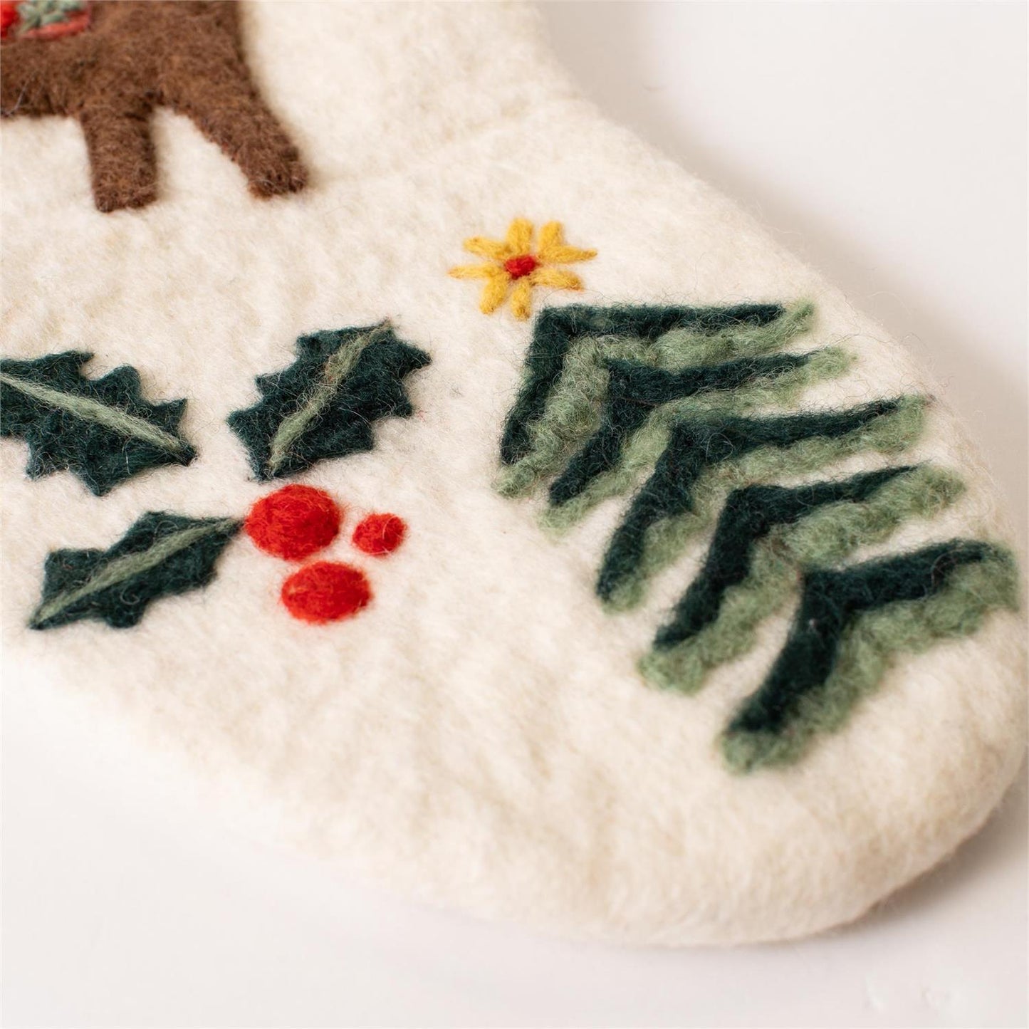 Wool Holiday Stocking