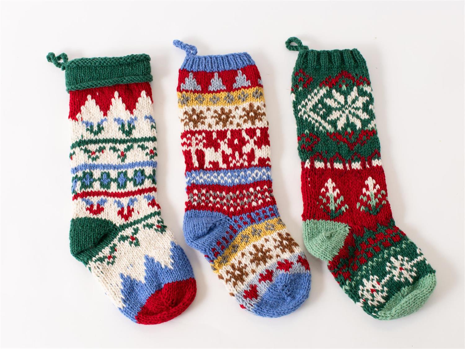 Knitted Christmas Stocking