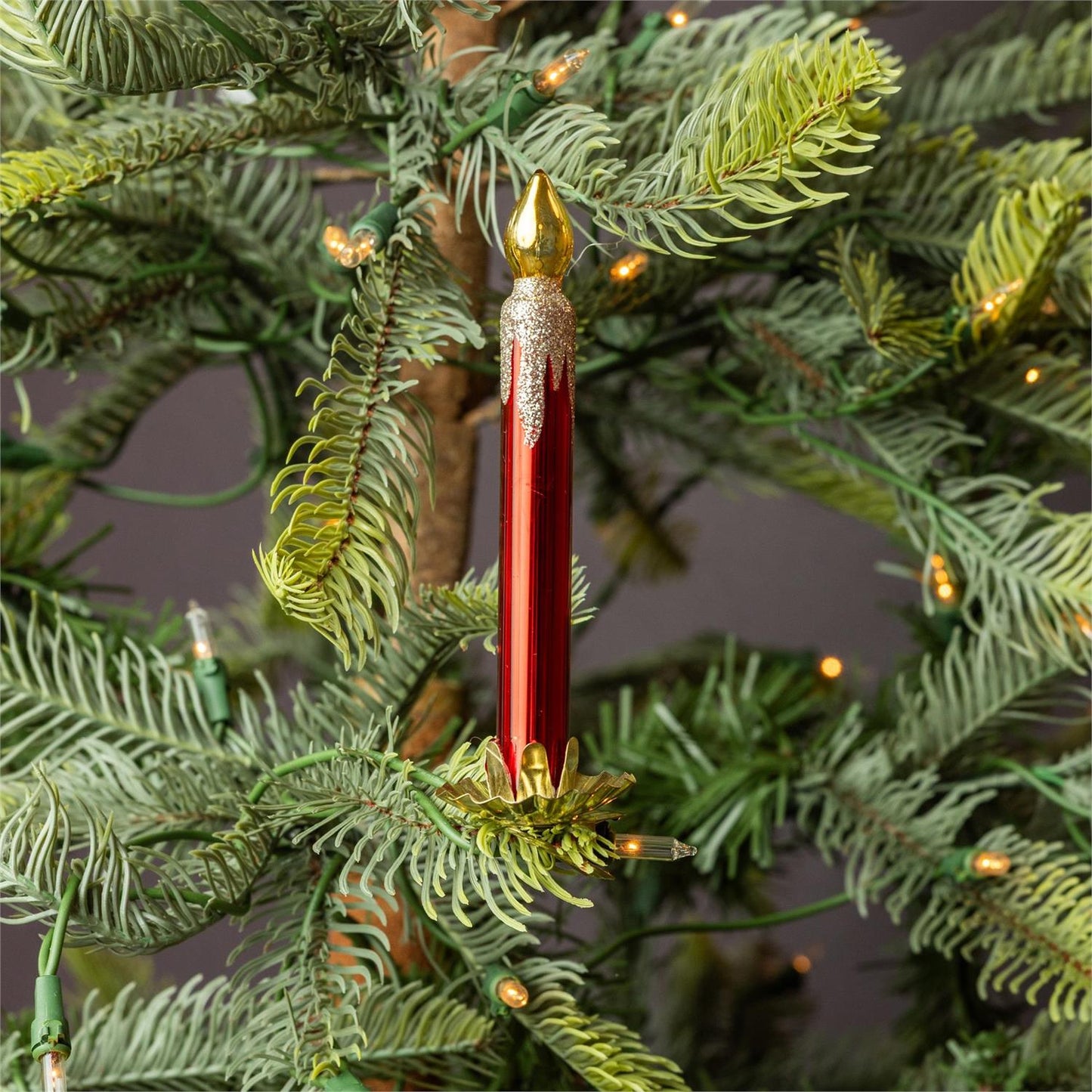Christmas Candle Clip - Set of 6