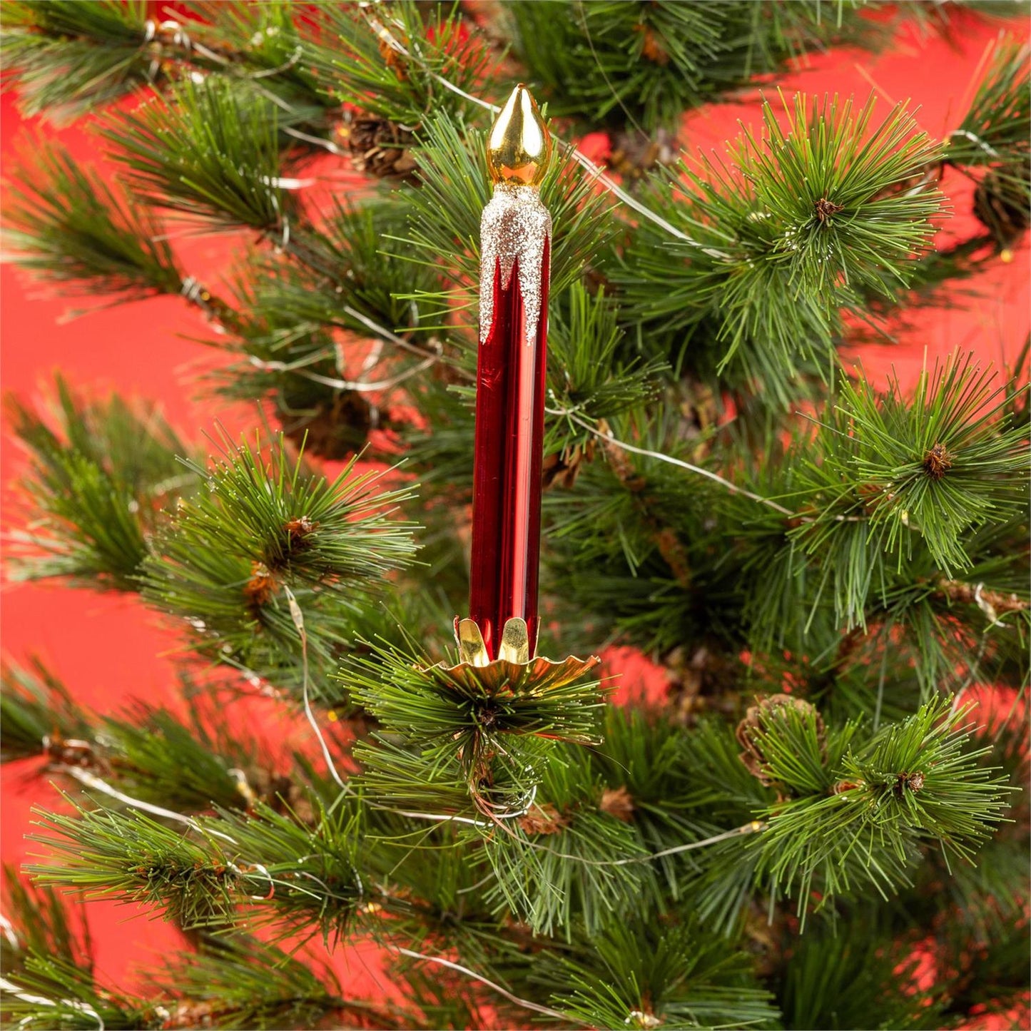 Christmas Candle Clip - Set of 6