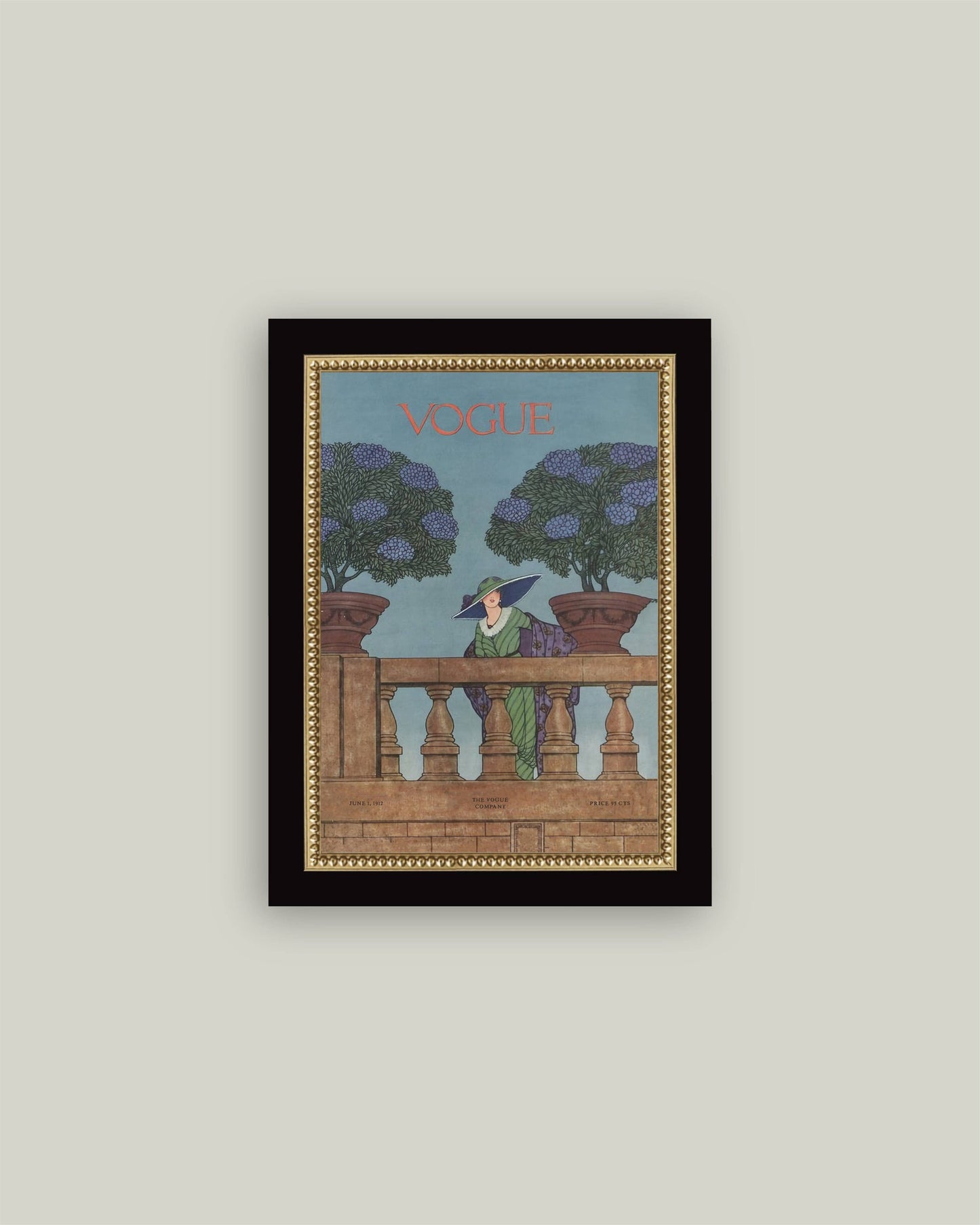 Vintage Vogue Blue