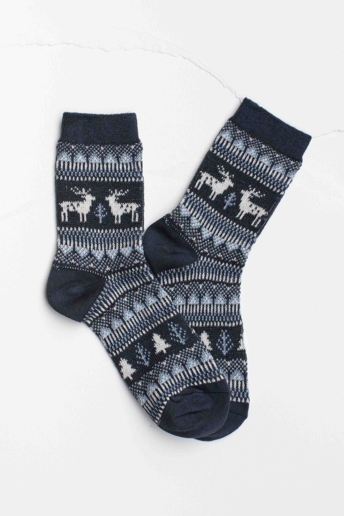 Holiday Deer Casual Socks