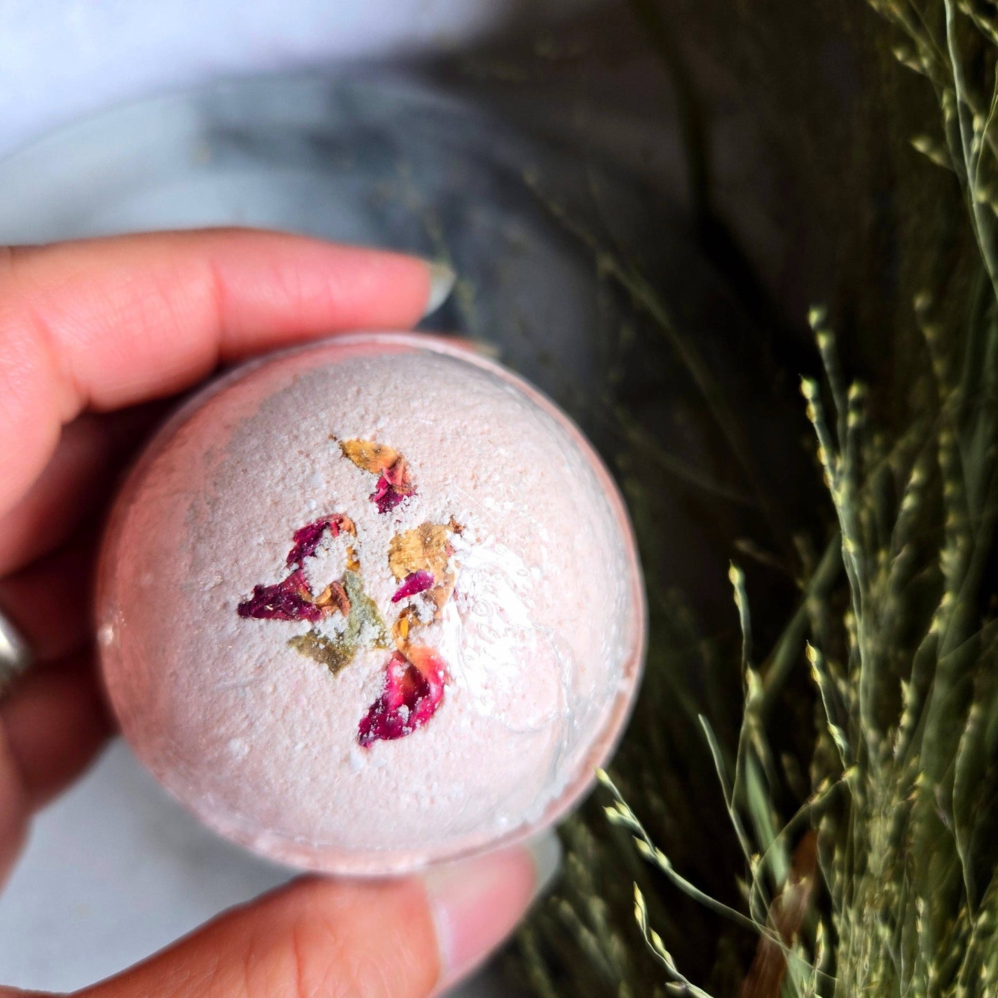 Ruby Patchouli Bath Bomb