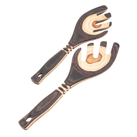 9" Natural Pakka Salad Forks
