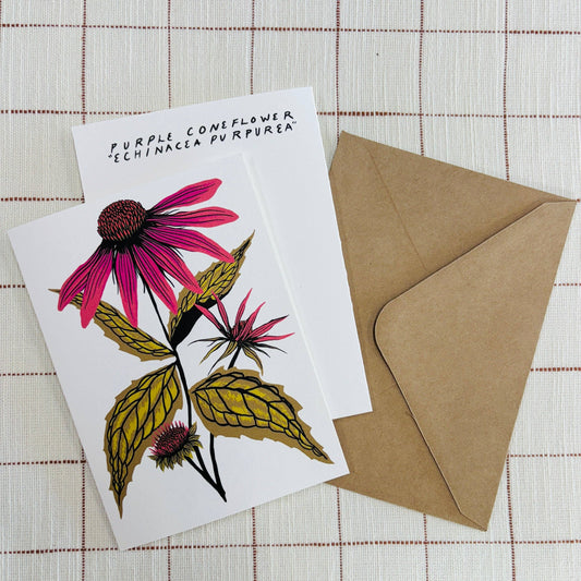 Echinacea Purpurea 5x7 Card