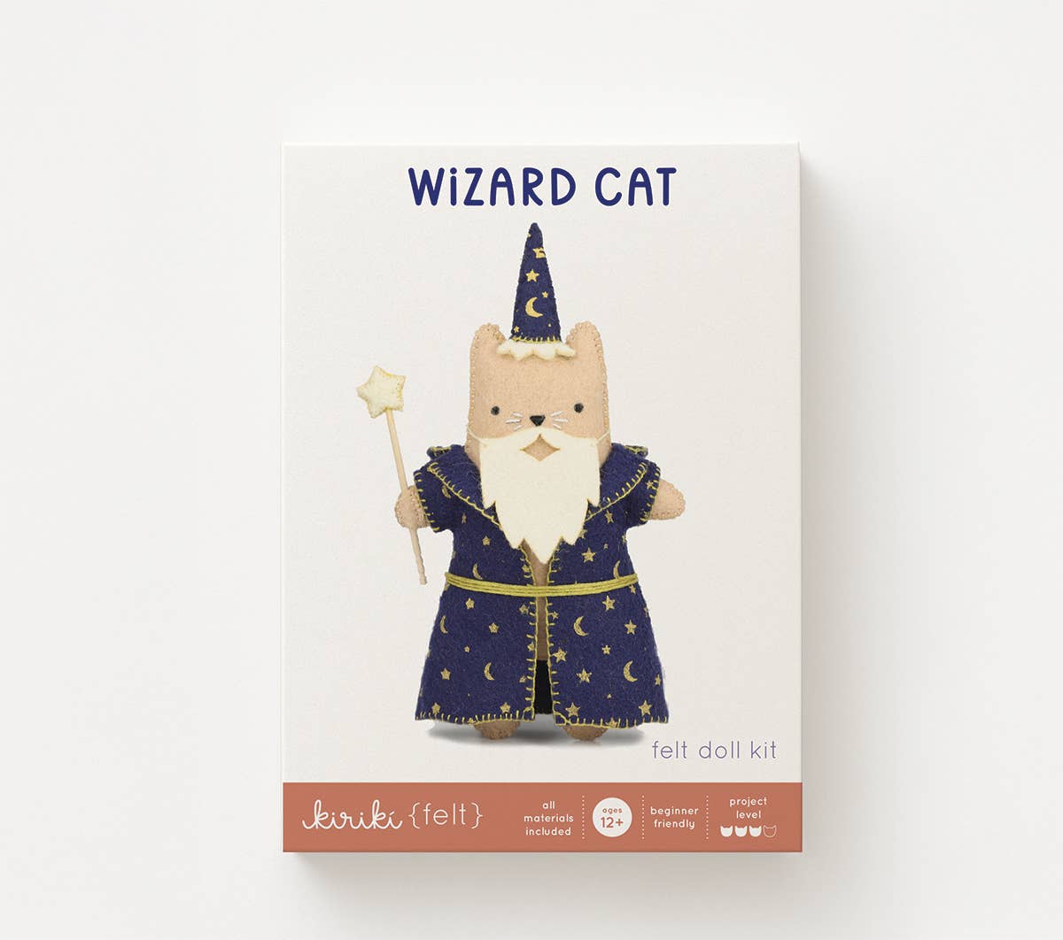 Wizard Cat Felt Doll Kit
