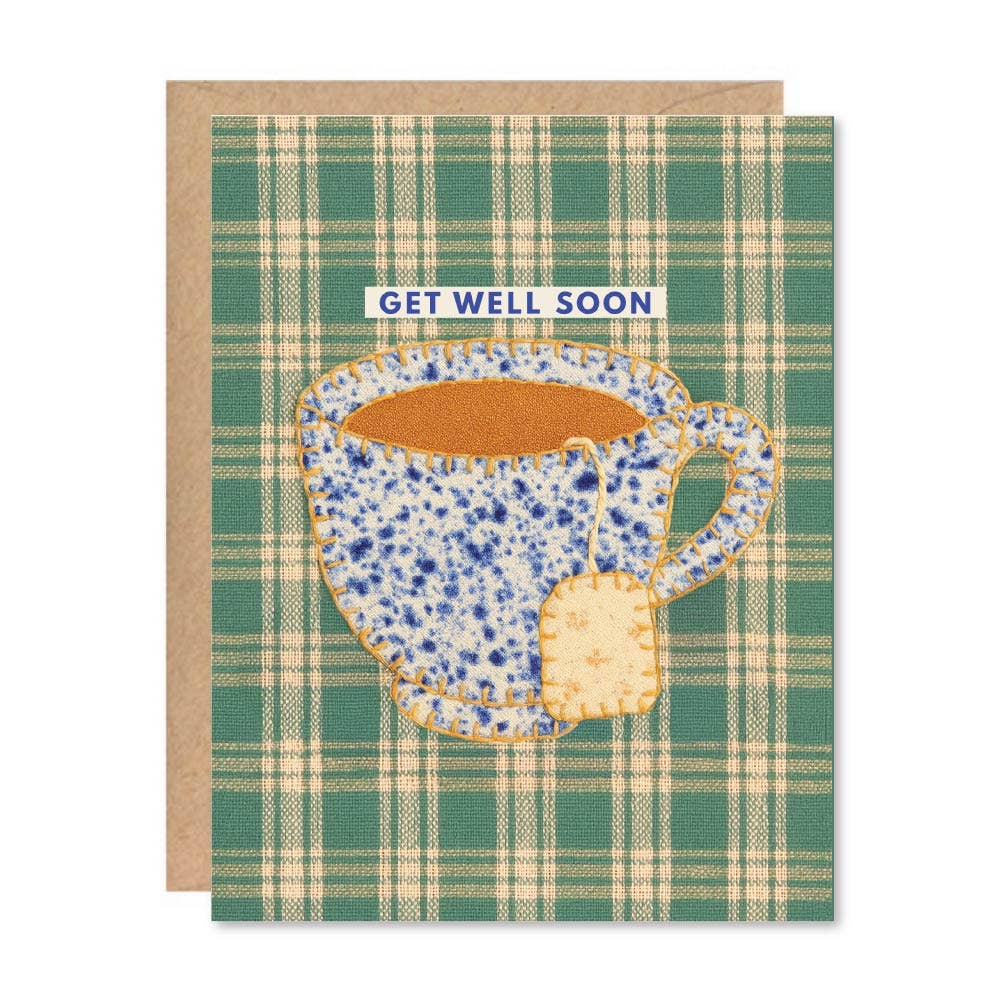 Greeting Card - Get Well Tea