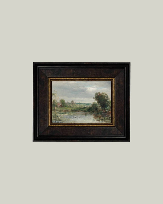 Ducklings on a Lake: 14x9