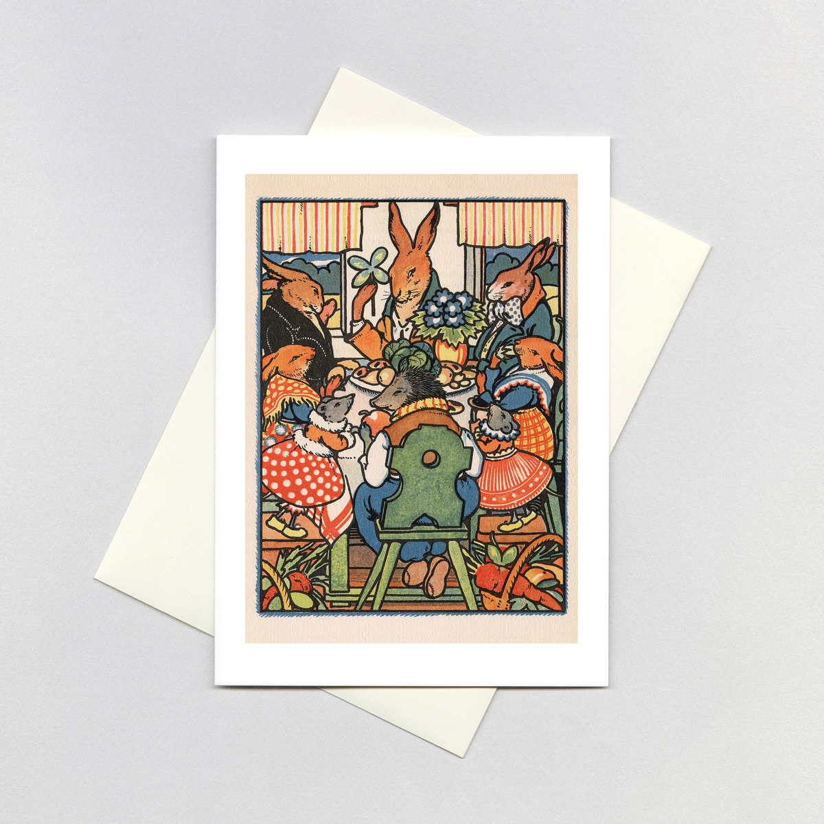 Rabbit Party - Animal Friends Card