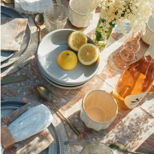 Acapulco Block Print Tablecloth