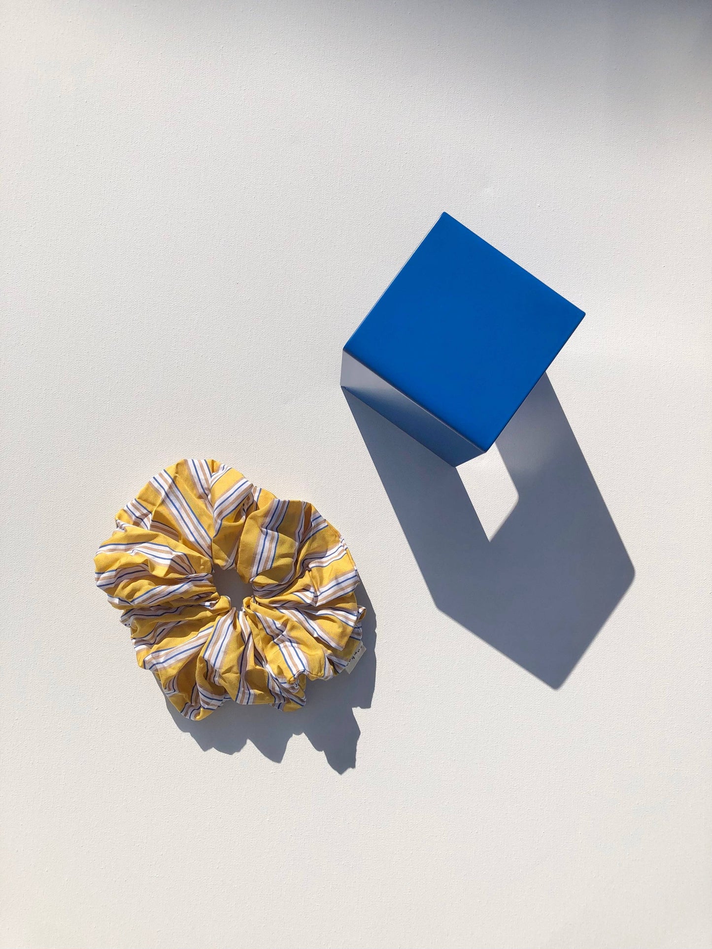 SMART STRIPE SCRUNCHIES: Peach / 19cm