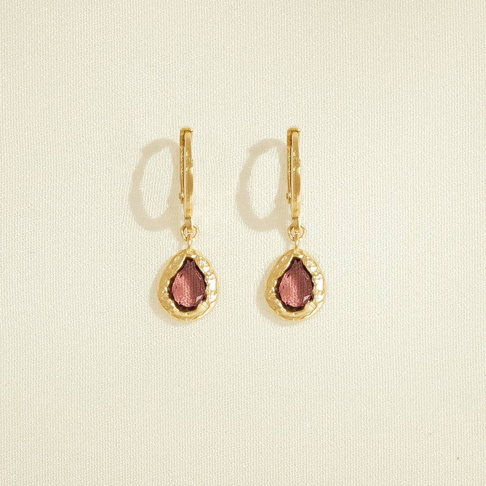 Lysia Rosewood Earrings