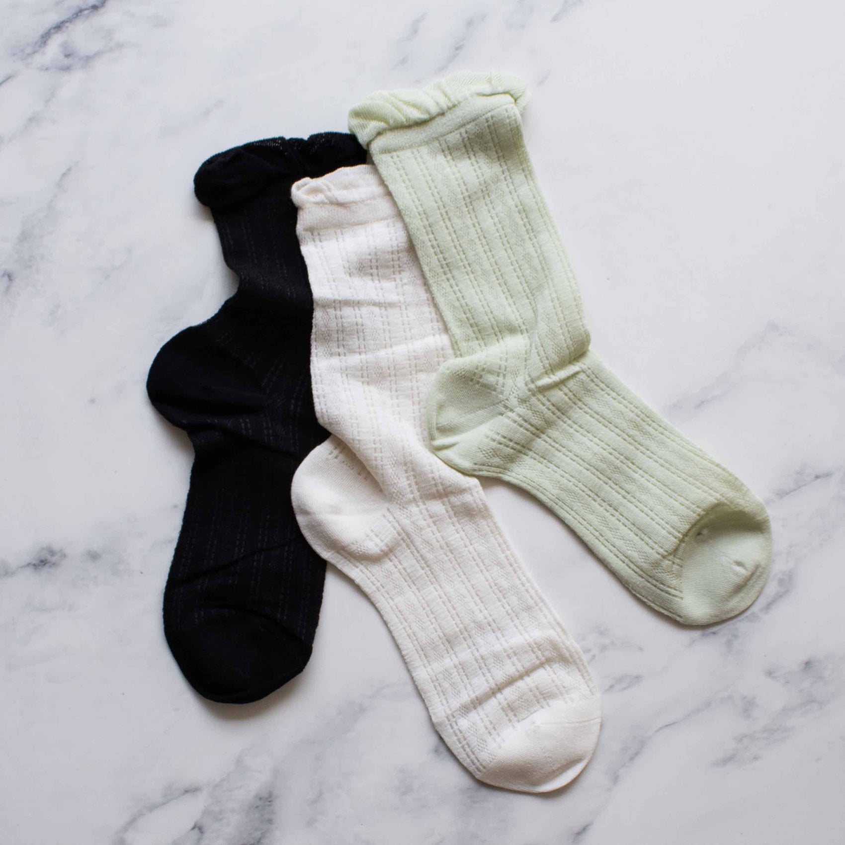 Women's Moment See Through Lace Socks