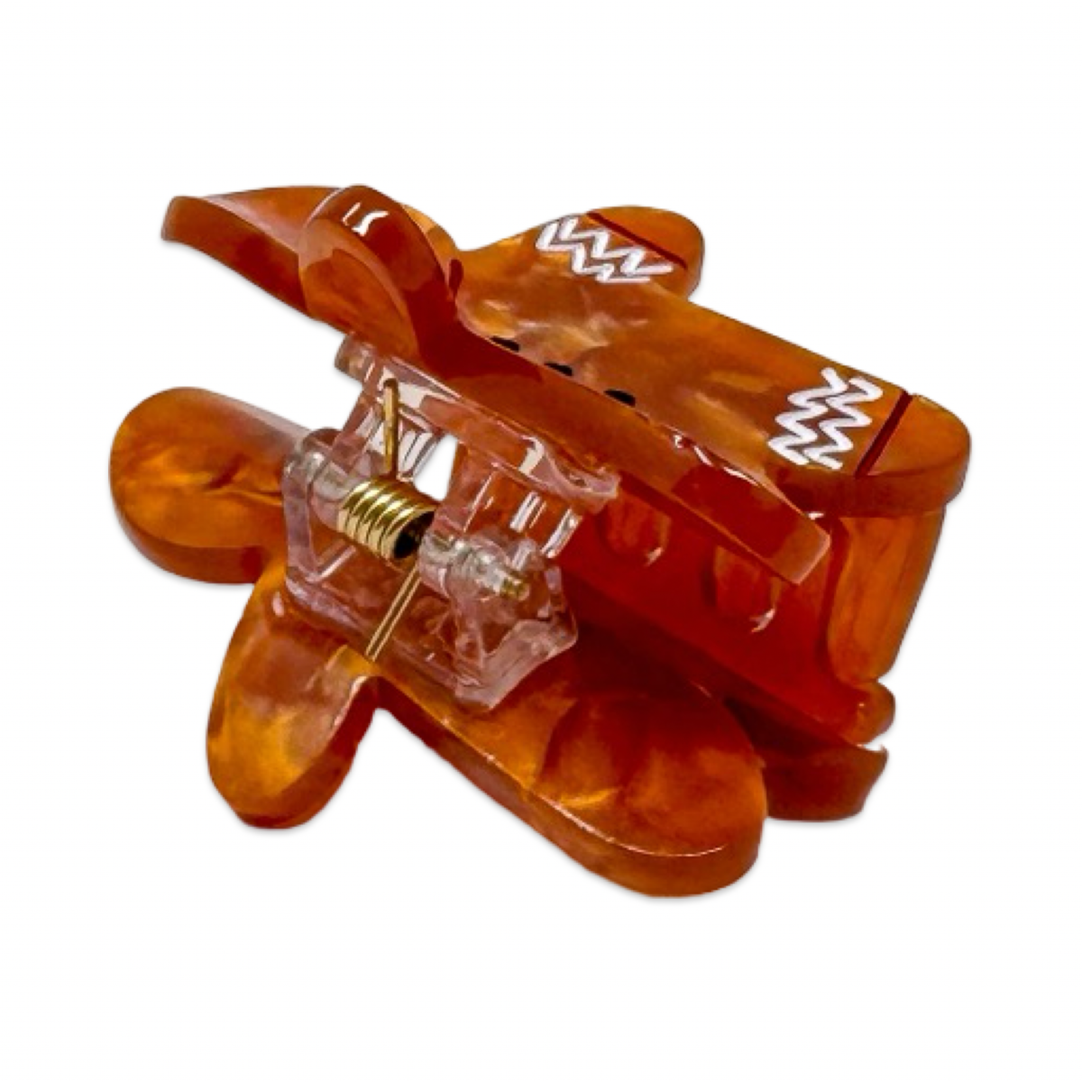PREORDER: Mini Gingerbread Holiday Cookie Hair Claw Clip
