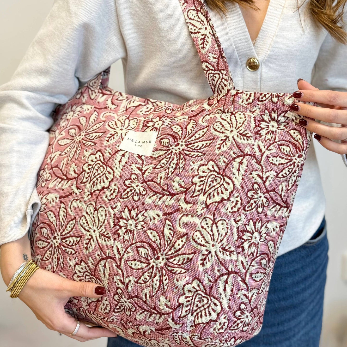 Large Zippered Bag in Miami