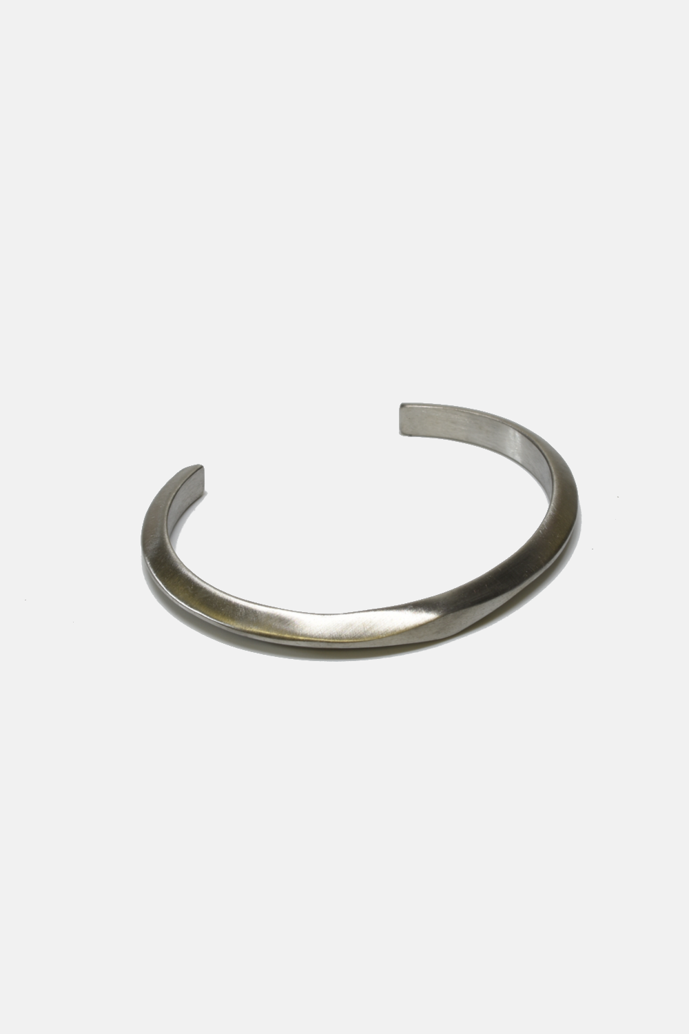 Diamond Flat Top Steel Cuff