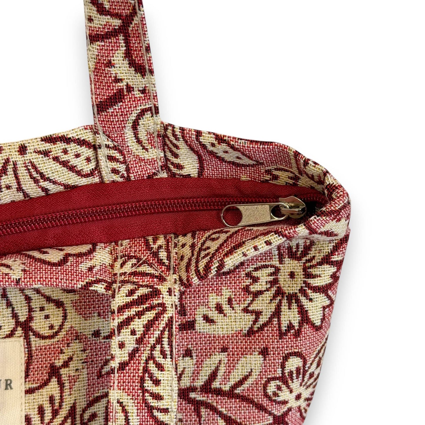 Zippered Bag in Miami - Medium