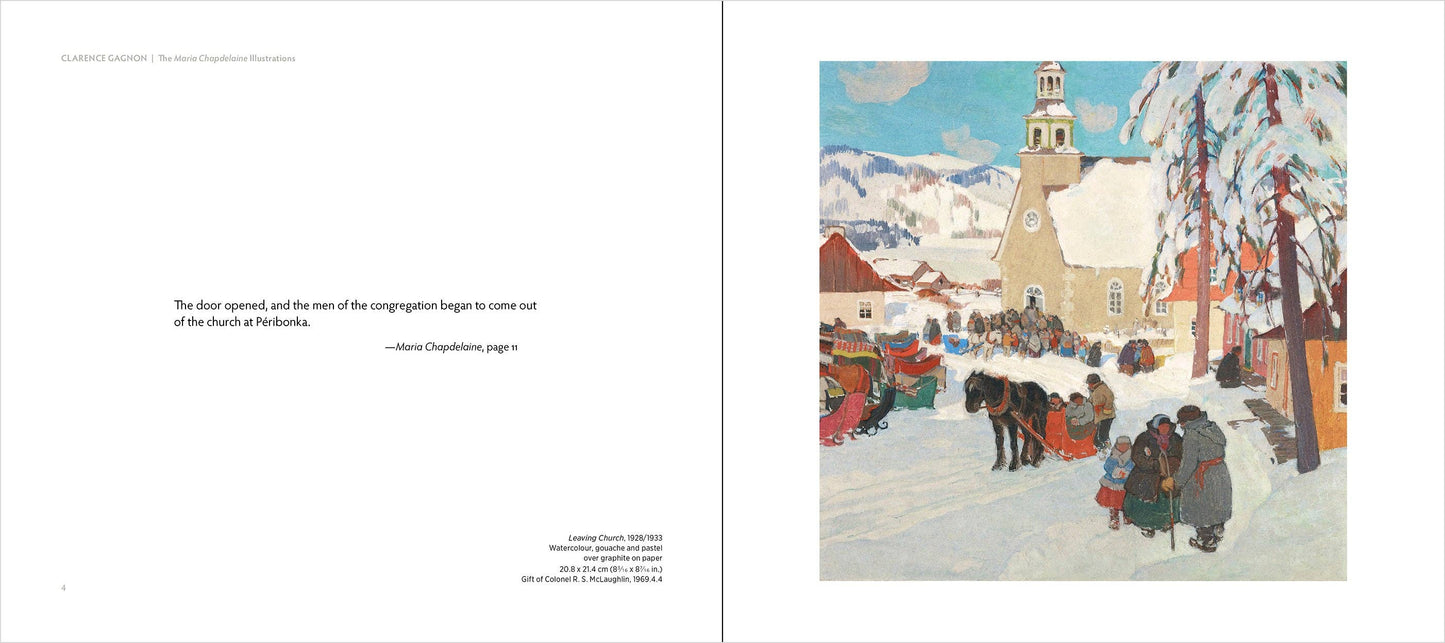 Clarence Gagnon: The Maria Chapdelaine Illustrations