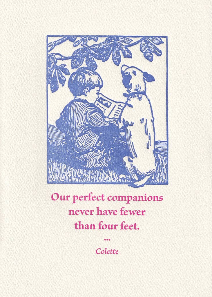 Boy & Dog