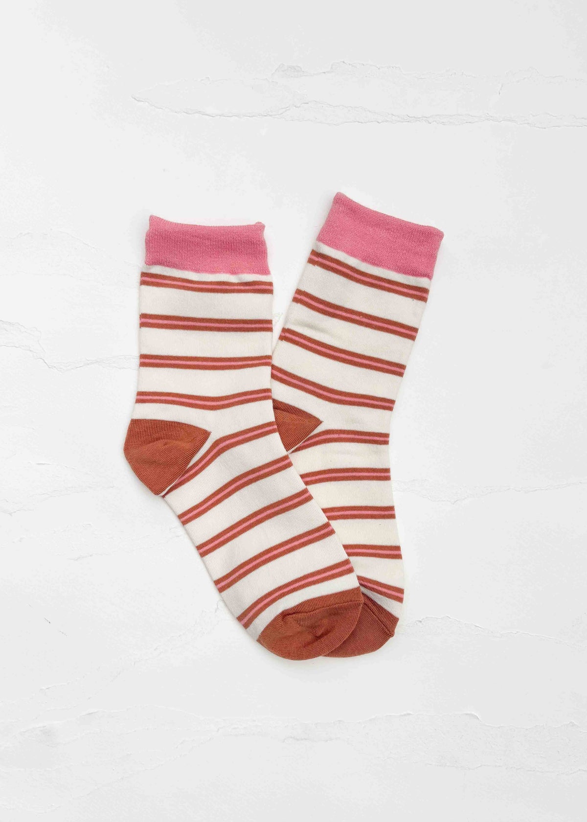 Classic Stripe Crew Socks
