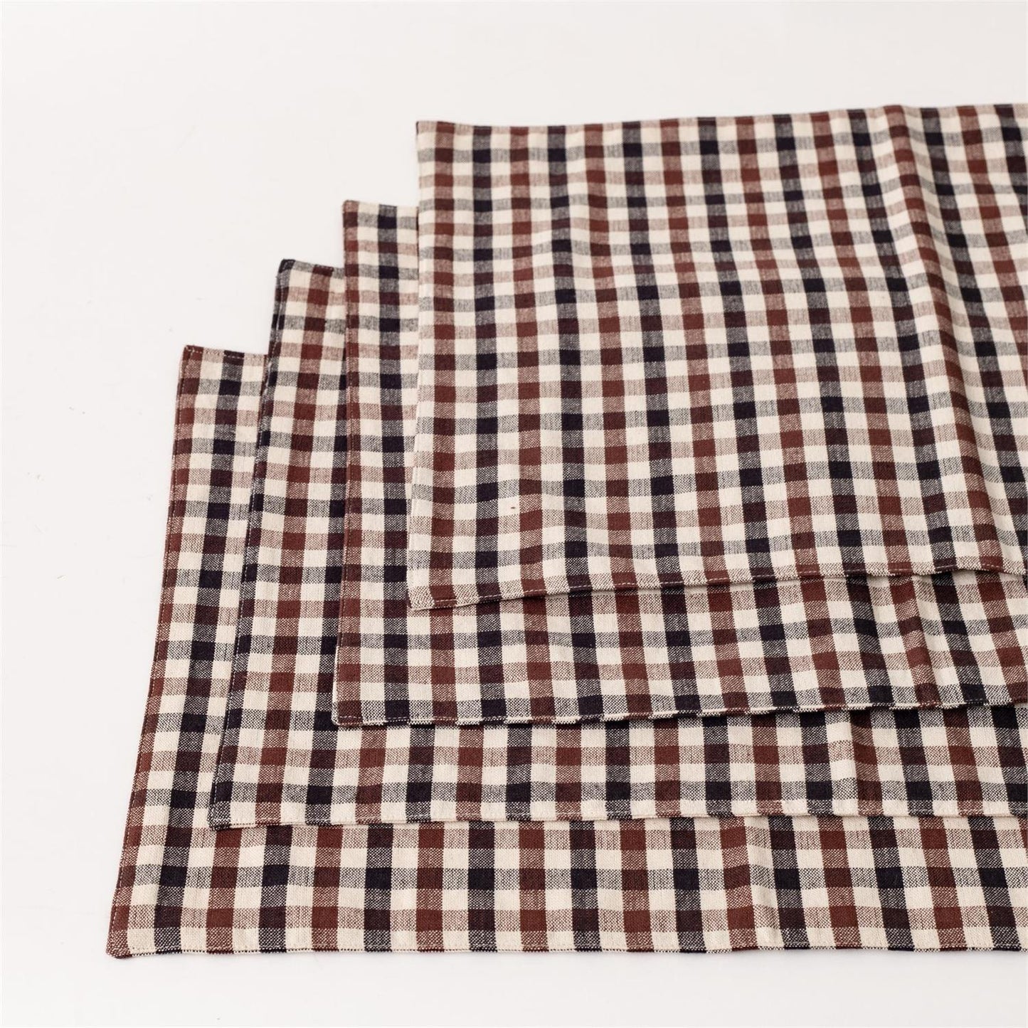 Brown Plaid Placemat