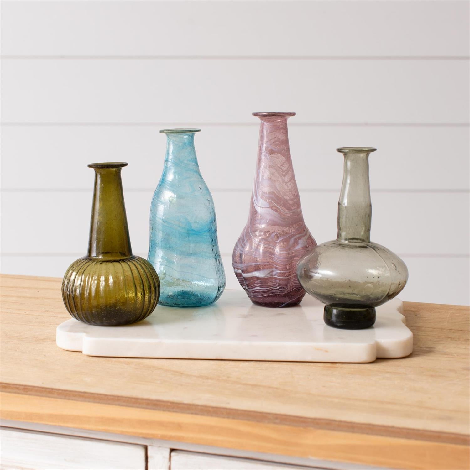 Hand-Blown Mini Vases - 4 Styles