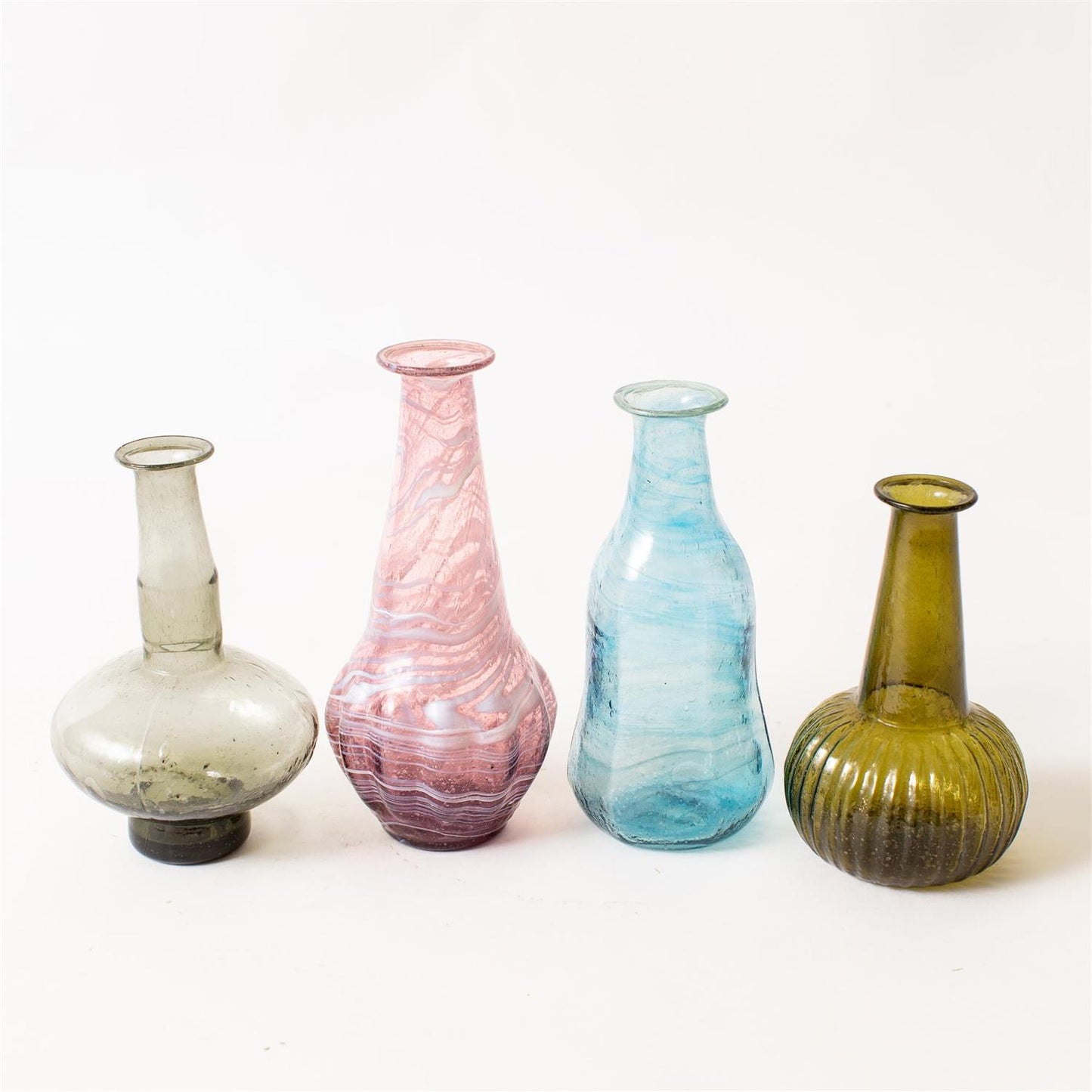 Hand-Blown Mini Vases - 4 Styles
