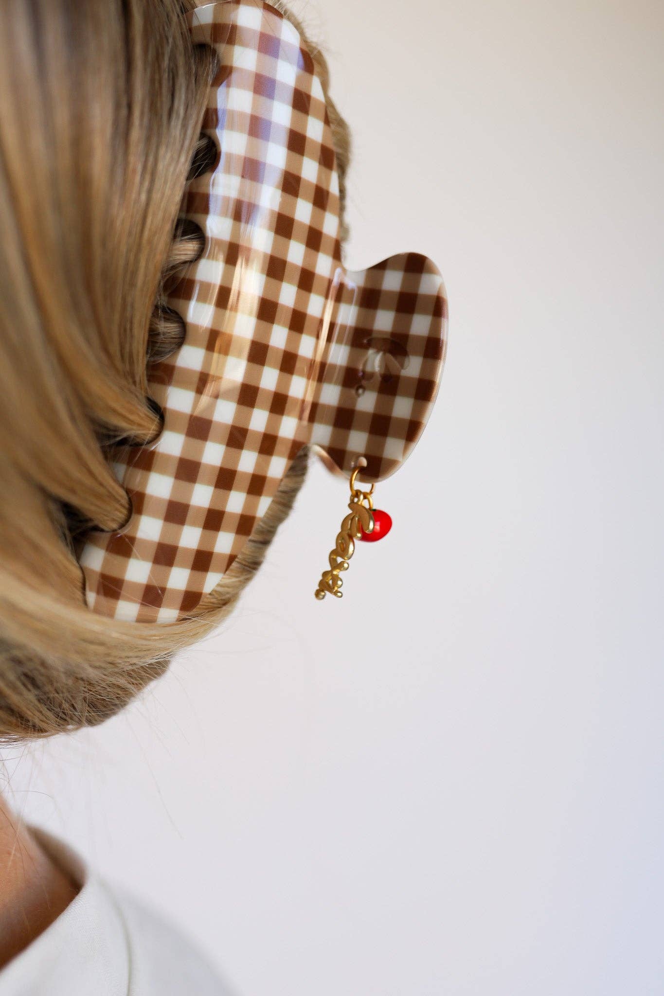 Gingham Claw - Tomato Charm