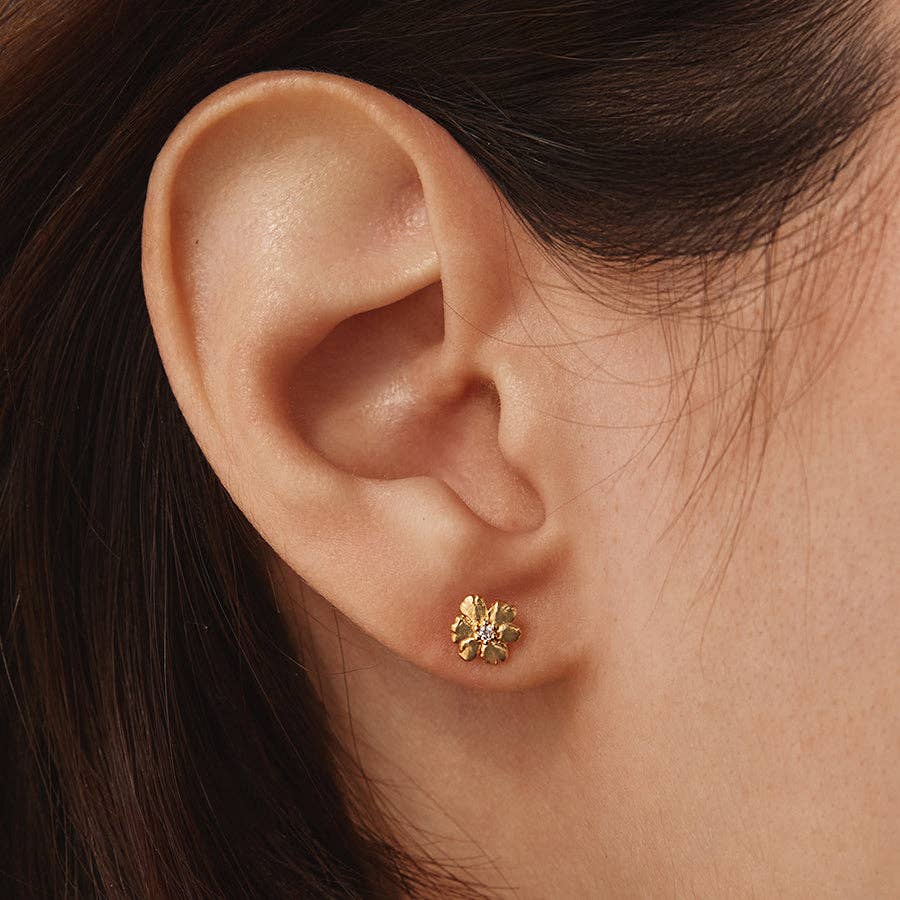 Aleli Stud Earrings | Jewelry Gold Gift Waterproof