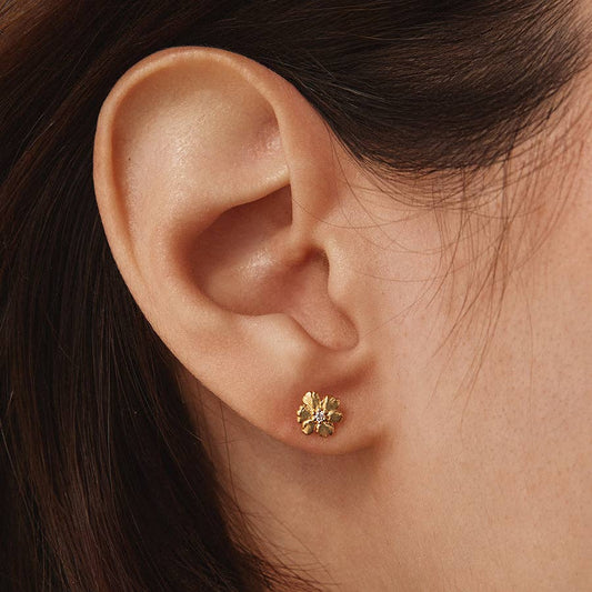 Aleli Stud Earrings | Jewelry Gold Gift Waterproof