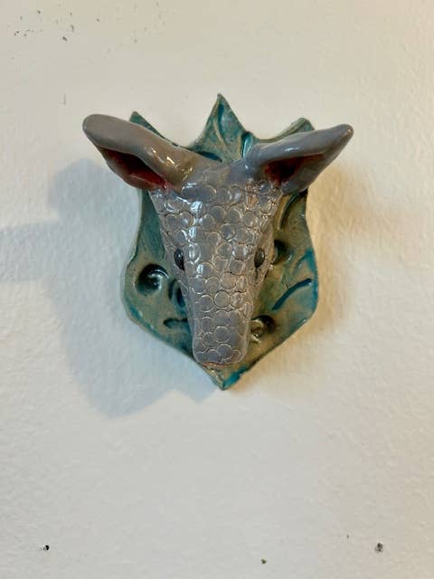 Armadillo on a Plaque