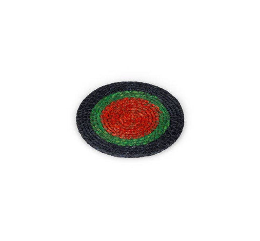 British Colour Standard Seagrass Coaster - Set of 2