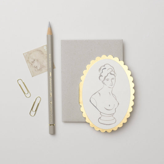 Classical Bust Mini Card
