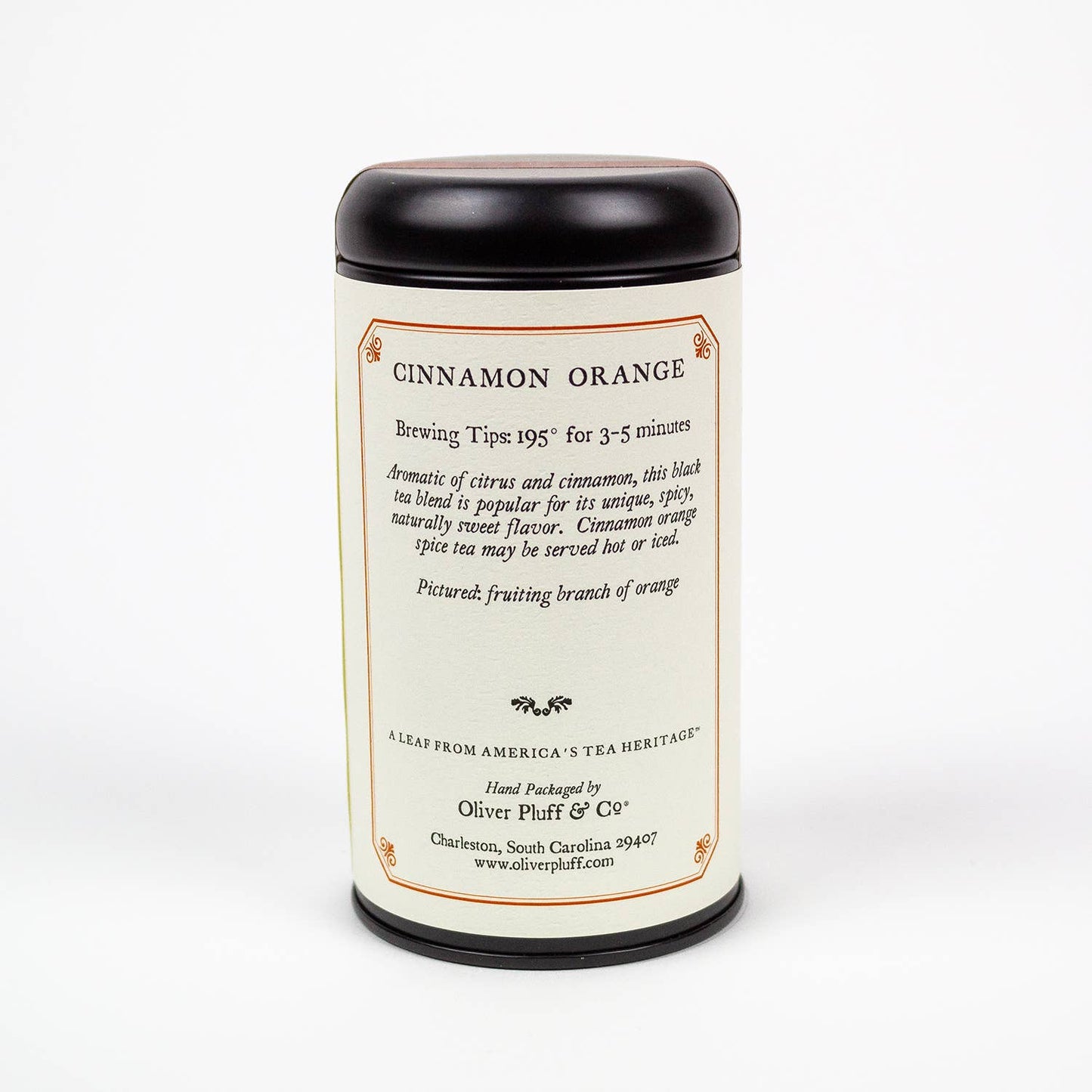 Cinnamon Orange Spice - 20 Teabags in Signature Tea Tin
