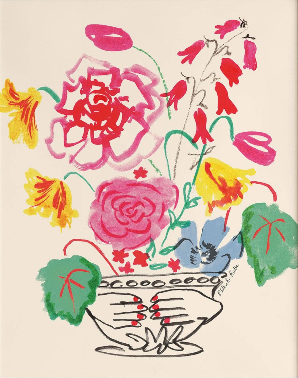 "Blooming Hands" Art Print - three sizes