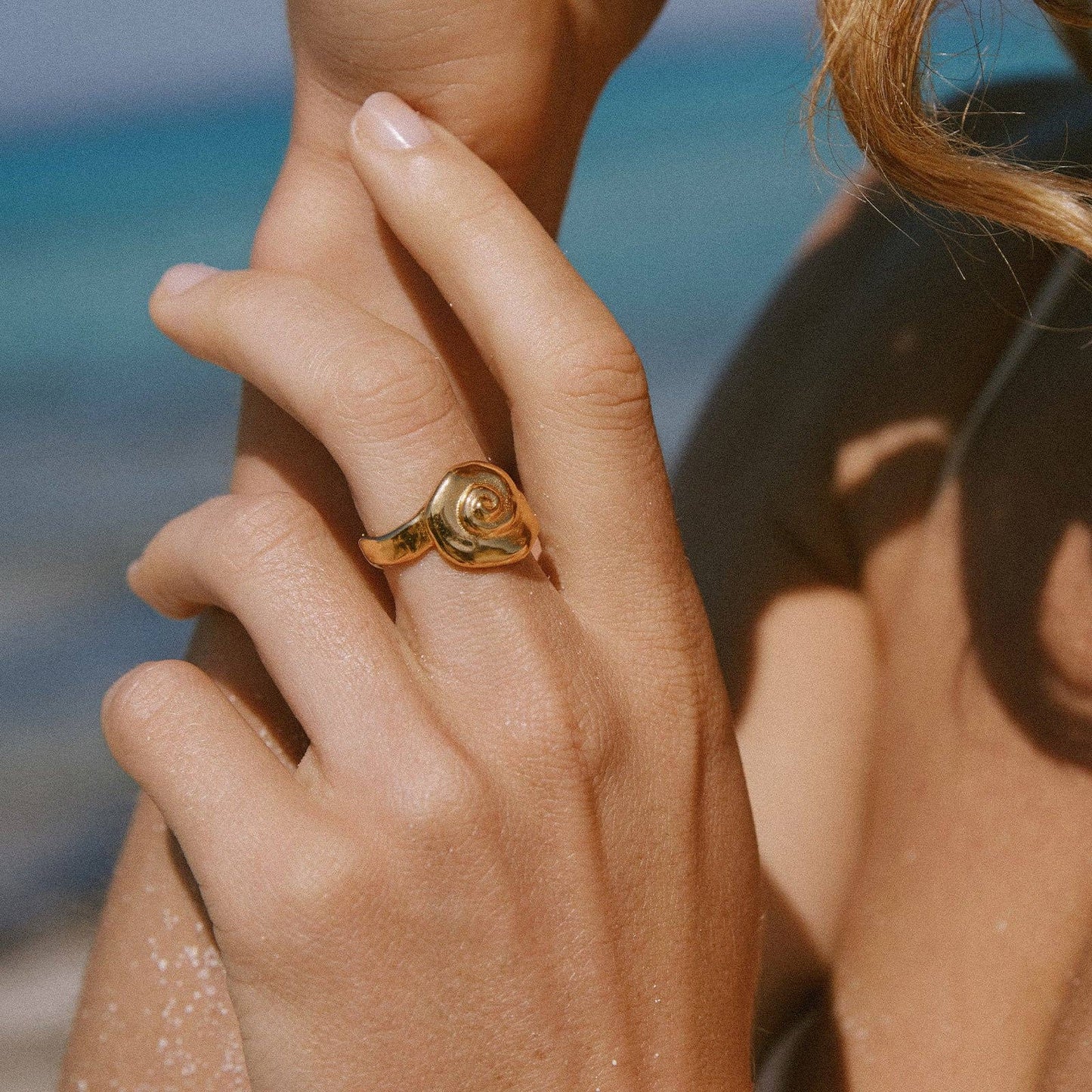 Ammoni Ring | Jewelry Gold Gift Waterproof
