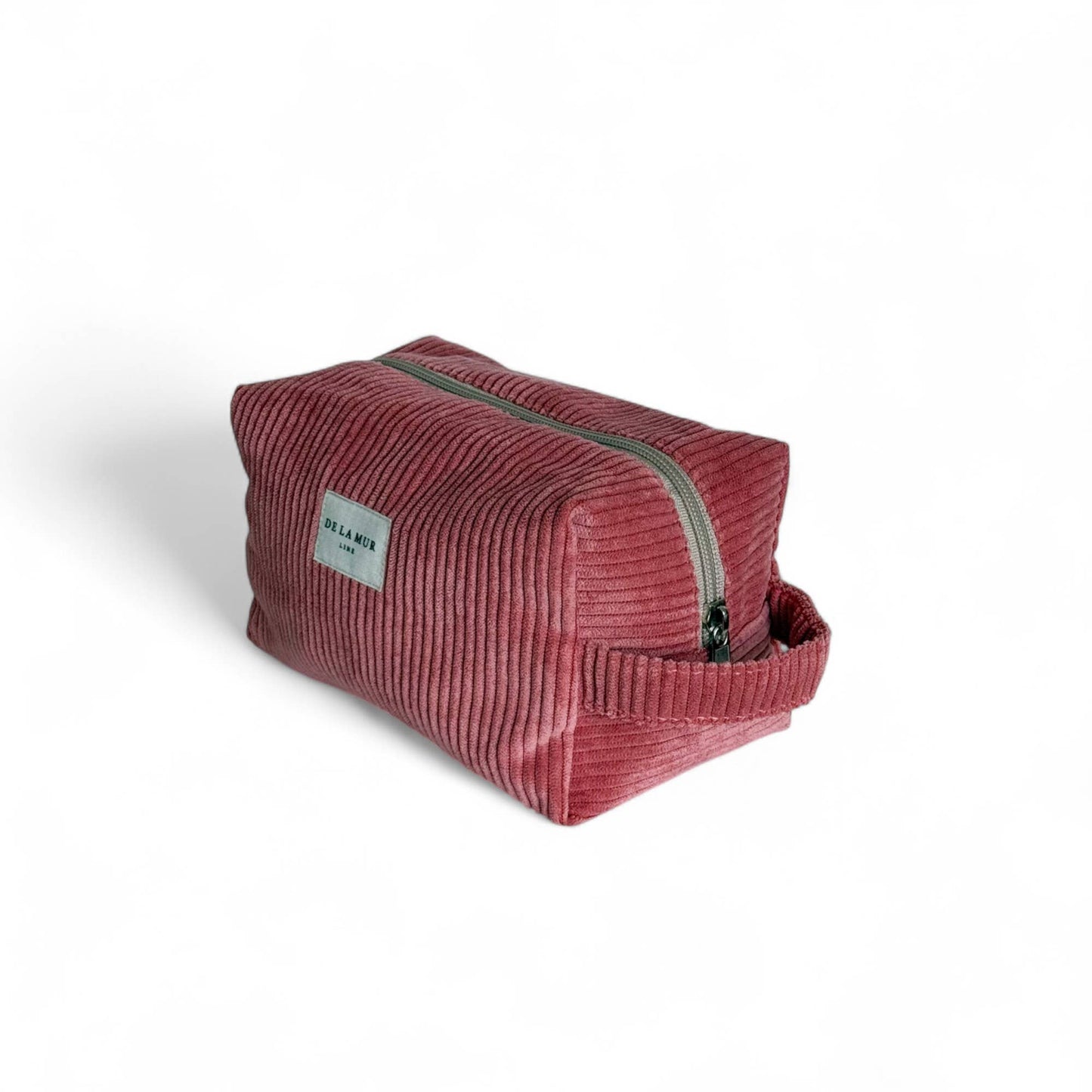 Squared Makeup Bag Coral