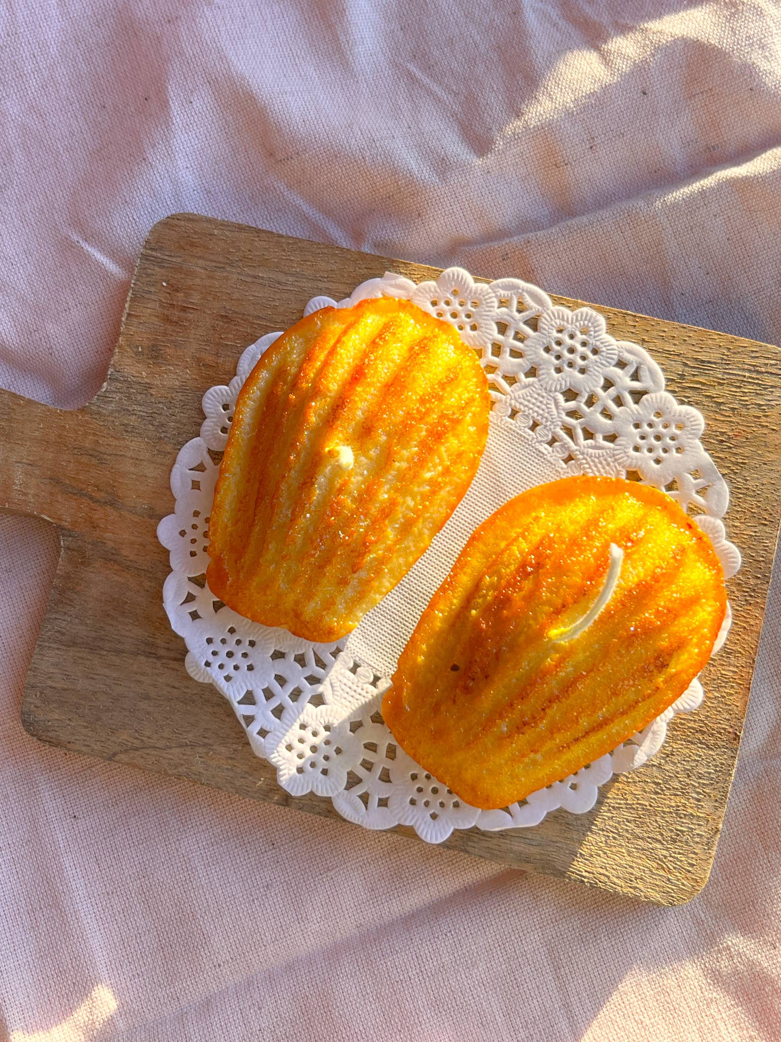Dulce Madeleines - Set of 2 Madeleines Candles: Vanilla