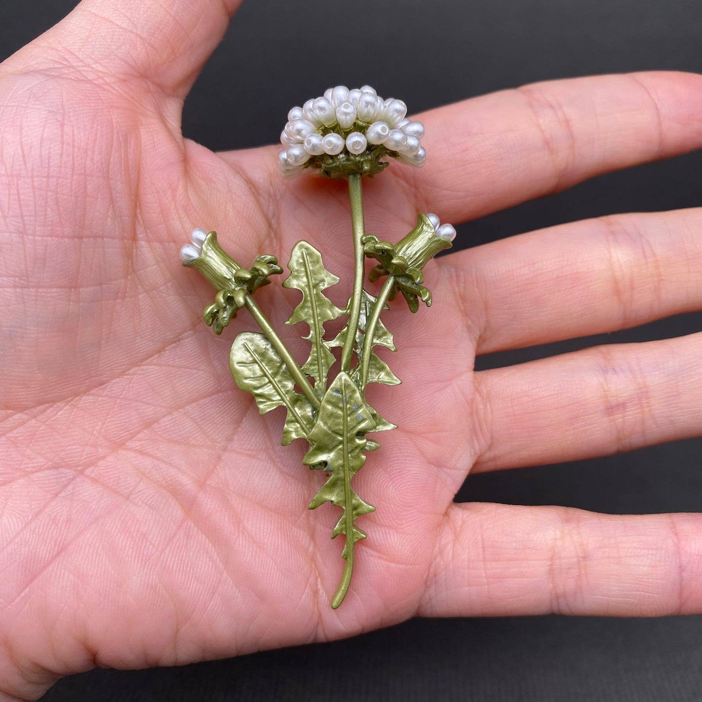 Dandelion Brooch